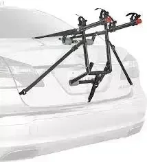 Deluxe 2-Bike Trunk Mounted Bike Rack 