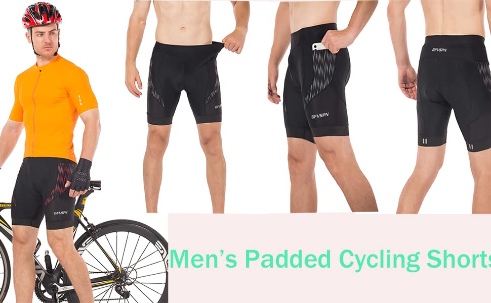 Men's MTB Road Padded Bike Shorts