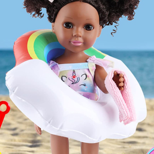 SWIMMING RING DOLL ACCESSORIES CAUTIONS
