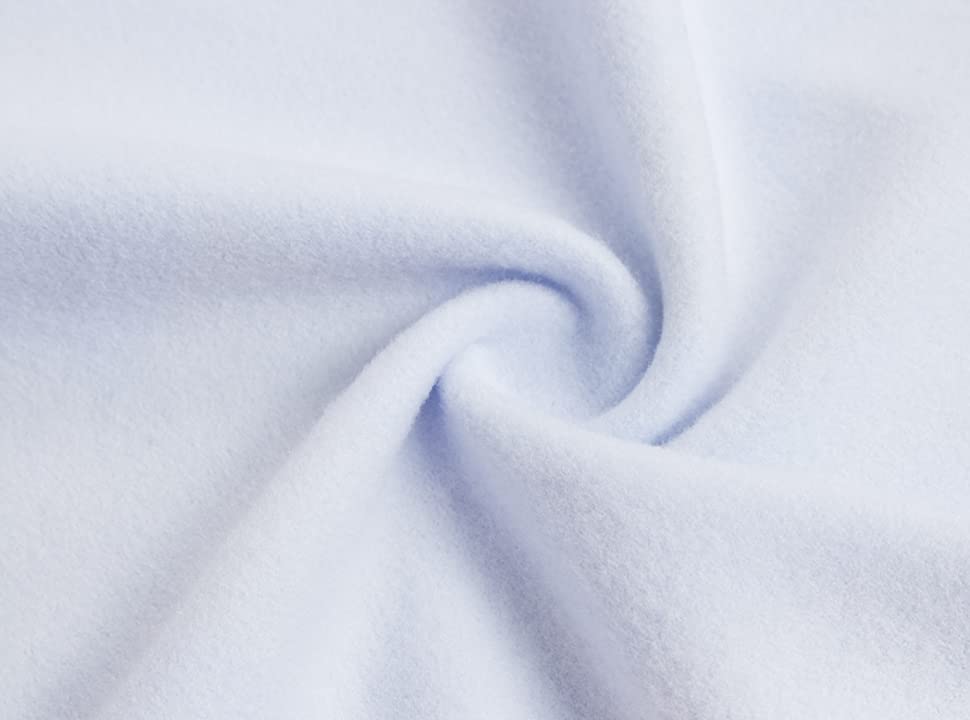 Brushed fleece fabric
