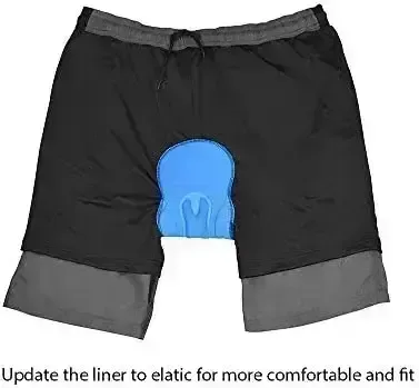 EZRUN Men’s 3D Padded Mountain Bicycle Shorts Lightweight MTB Cycling Shorts