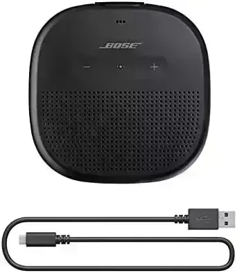 Bose SoundLink Micro Bluetooth Speaker: Compact Moveable Water-proof Speaker with Microphone, Black