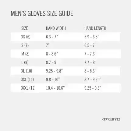 Giro Bravo Gel Mens Street Biking Gloves