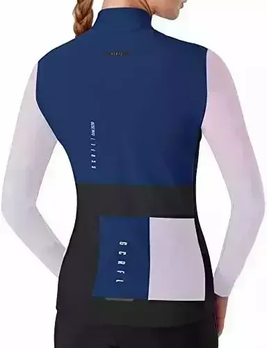 GCRFL Winter Thermal Women’s Biking Jacket Windproof Chilly Weather conditions Bicycle Pants Bicycle Apparel Set Softshell Windbreaker