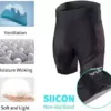 41WPDHvxL._AC_.jpg GFVSPN Men’s Padded Bike Shorts Anti-Slip Cycling Bicycle Biker MTB Shorts Driving Tights for Men with Pockets