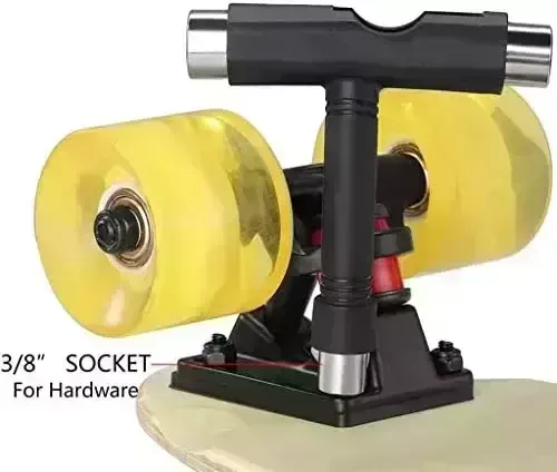 Smdoxi Moveable Accent All-in-A person Skate Multi-Functionality Skateboard Tools T Instrument Bike Extras Electrical Cycles for Grownups