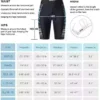 BALEAF Women’s Biking Bicycle Shorts 4D Padded with Pockets Bicycle Spin Road Biking Tights Significant Waistline UPF 50+