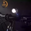418j4CiGEoL._AC_.jpg BV Bicycle Light-weight Set Super Vivid 5 LED Headlight, 3 LED Taillight, Speedy-Release…