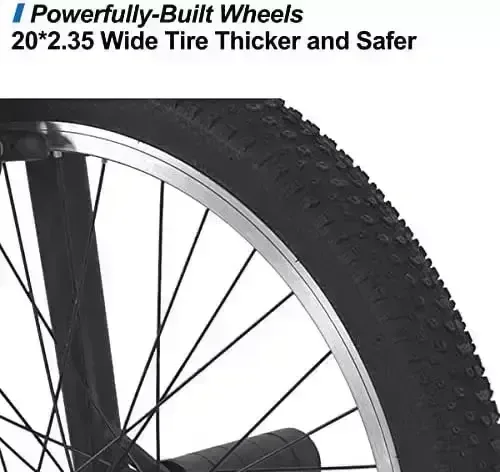 Hiland 20 inch BMX Freestyle Bike for Boys,Women and Beginner-Stage to Highly developed Riders with 360 Degree Gyro & 4 Pegs, A number of Shades