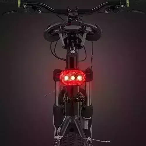 BV Bicycle Light-weight Set Super Vivid 5 LED Headlight, 3 LED Taillight, Speedy-Release…