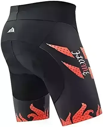 OKBA Men’s Cycling Shorts Breathable & Absorbent Padded Bicycle Driving Pants Bike Biking Clothing Cycle Use Tights