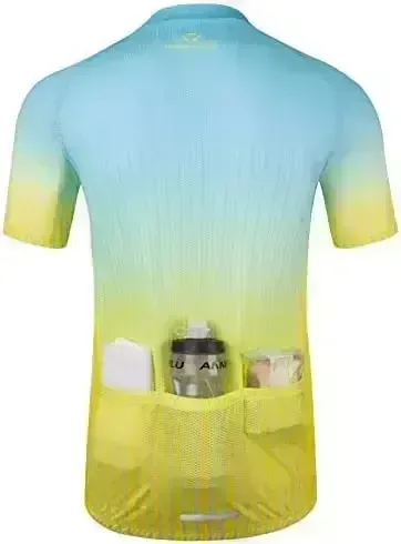 Chief Biking Men’s Biking Jerseys Brief Dry Biking Shirt Summer Short Sleeve