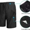 41iw4wYTo4L._AC_.jpg Santic Men’s Mountain Bicycle Shorts Bicycle Biking MTB Shorts Free-In shape Padded