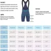41kpniYBYRL._AC_.jpg BALEAF Men’s Cycling Bibs 4D Padded Bike Bib Shorts Road Biking Bicycle Clothing MTB Liner Pockets UPF50+