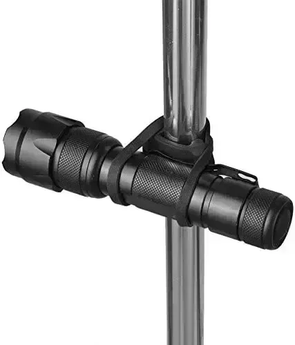 Alomejor 5pcs Bicycle Silicone Strap Common Bicycle Silicone Holding Strap for Bike Light Flashlight Cellphone and A lot more