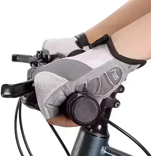 Cycling Gloves for Adult men Women – Street/Mountain Bike Gloves Anti Slip Shock Absorbing Padded -Bicycle Biking Gloves for Health and fitness Biking Teaching Outside Athletics