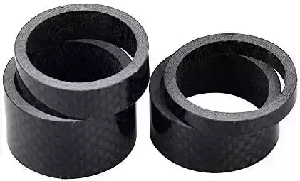 Headset Spacer Stem 5/10/15/20MM Kit Fiber 1/8inch Established Washer MTB Carbon Bicycle Bicycle Accessories Townie Electric powered Bicycle