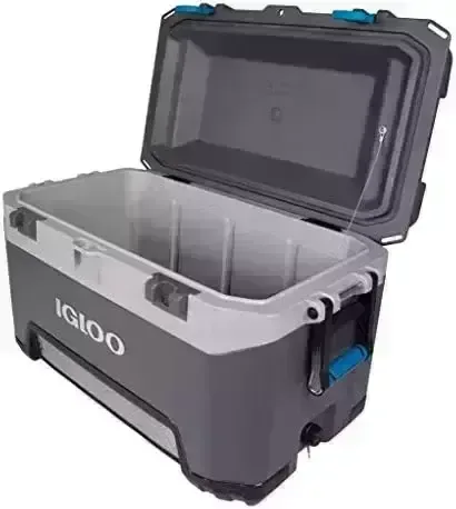 Igloo BMX 72 Quart Cooler with Great Riser Technological know-how, Fish Ruler, and Tie-Down Points