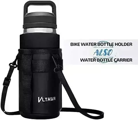 VLTAWA Bike Water Bottle Holder, Bike Cup Holder, Bicycle H2o Bottle Holder, Bicycle Consume Holder, No Screw-Insulated-Durable-Adaptable (Signal Substantial)