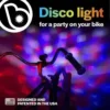 Brightz CruzinBrightz Disco Social gathering LED Bicycle Light-weight, Tri-Colored – Blinking Swirling Colour Styles – Bicycle Gentle for Driving at Night time – Mounts to Handlebar or Bike Body – Fun Bike Accessories