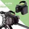 51LztLggILS._AC_.jpg ROCKBROS Bike Frame Bag Bicycle Phone Mount Bag Bicycle Phone Holder with Aspect Baggage Bike Top Tube Bag for Biking Mountain Highway Bicycle Pouch Equipment Storage Bag