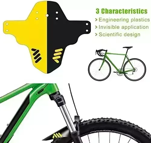 Easy Bike Mountain Mudguard Rainguard Folding Baffle Bicycle Bicycle Bike Equipment Phase By means of Electric Bikes for Grownups