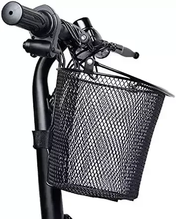 Jetson Front Bicycle Basket| Iron Basket| Jetson Bolt Compatible | Jetson Bolt Professional Compatible | Jetson LX10 Suitable | Jetson AxleCompatible | Jetson J5 Compatible | Jetson J8 Appropriate