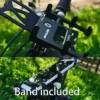 51aQc-qMXcS._AC_.jpg GUB Bicycle & Motorcycle Phone Mount, Aluminum Bike Cellphone Holder Mount with 360° Rotation for Iphone 11 12 13 Professional Max Mini X XR Xs Plus, Samsung S21 S20 S10 Notice20/10 4-7 Inch – Upgraded