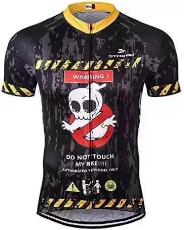 Strgao Men’s Cycling Jersey Bike Short Sleeve Shirt