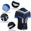 51jd5L8DvbL._AC_.jpg BALEAF Men’s Cycling Jersey Set Bicycle Limited Sleeve Mountain Bike Shirts Clothing Outfit MTB Summer season UPF50+