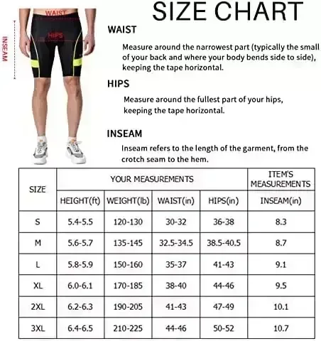 Men’s Biking Shorts Padded Biking Cycle Outfits Bike Using Trousers Bicycle Mountain Bike Don UPF 50+