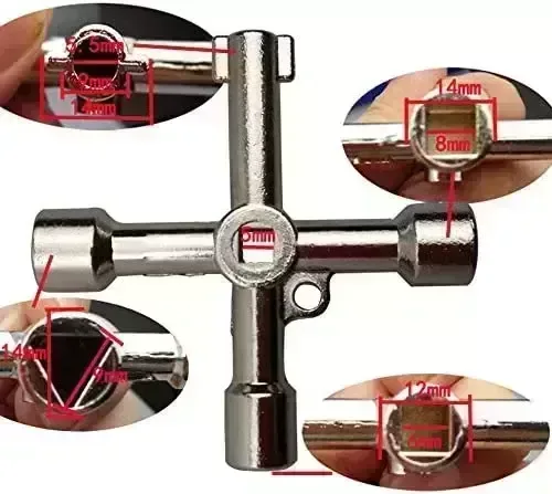 Critical Cabinet Wrench Cross 4 Elevator Teach Electrical Box Way Bike Add-ons Youth 24 Mountain Bike