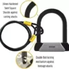 51vTRQTEML._AC_.jpg SIGTUNA Bike Locks – 16mm Heavy Duty U Lock with U-Lock Shackle and Bicycle Lock Mount Holder + 1200mm Steel Chain Cable Bike Lock