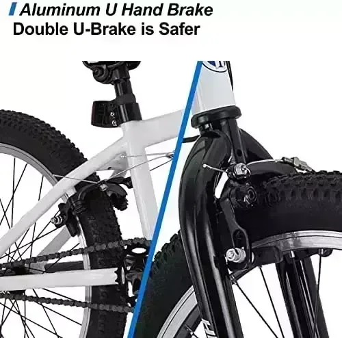 Hiland 20 inch BMX Freestyle Bike for Boys,Women and Beginner-Stage to Highly developed Riders with 360 Degree Gyro & 4 Pegs, A number of Shades