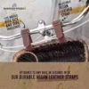 61jXbxxrgJL._AC_.jpg WARNERS WHEELS Bike Basket for Women’s Cruiser with Coffee Cup Holder, Handmade Woven Bicycle Baskets mounts to Entrance Handlebars of Beach Cruisers or Scooters with Vegan Leather-based Straps