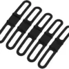 Alomejor 5pcs Bicycle Silicone Strap Common Bicycle Silicone Holding Strap Alomejor 5pcs Bicycle Silicone Strap Universal Bike Silicone Holding Strap for Bike Light Flashlight Cellphone and More