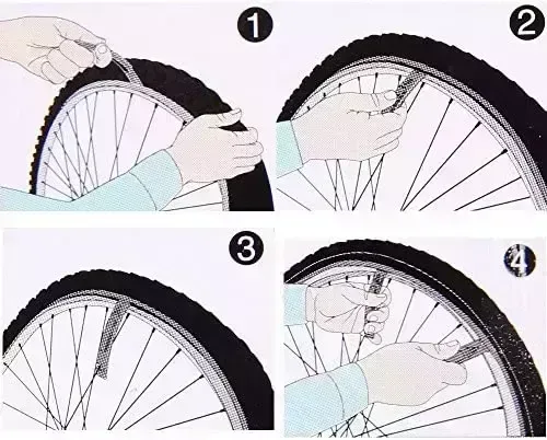Tools Lever Steel Tools Tire Curved Repair 3pcs Repair Tire Tyre Bicycle Bike Accessories Electric Tricycle for Adults