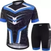 BALEAF Men's Cycling Jersey Set Bicycle Limited Sleeve Mountain Bike BALEAF Men's Cycling Jersey Set Bicycle Short Sleeve Mountain Bike Shirts Clothing Outfit MTB Summer UPF50+