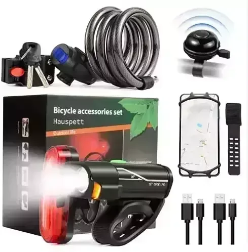 Bike accessories.Bicycle accessories5-piece set .bike accessories for adult bikes .Mountain biked accessories