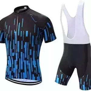 Coconut Ropamo CR Men's Cycling Jersey Set Road Bike Jersye Short Sleeves Cycling Kits + Bib Shorts with 3D Padded