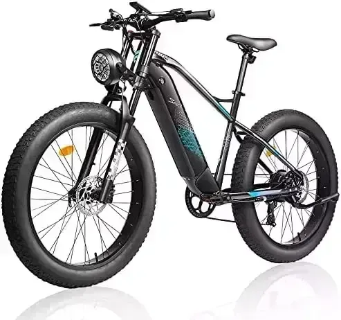 Electric Bike, FREESKY 750W Electric Bike for Adults BAFANG Motor 48V 15Ah Samsung Cell Battery Ebike, Fat Tire Electric Bicycles, 32MPH 30-80Miles Electric Mountain Bike, Shimano 7-Speed UL Certified