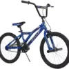 Huffy Shockwave 20" Boy's BMX Bicycle - Blue - With Huffy Shockwave 20" Boy's BMX Bike - Blue - With BMX Pegs & Kickstand