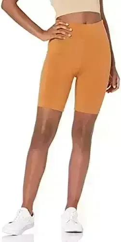 The Drop Women's Jeannie High Rise Mid Length Bike Short