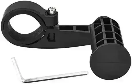 VGEBY1 Bike Handlebar Extender, Flashlight Lamp Phone Mount Holder with Wrench Bike Accessory