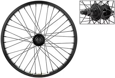 Weinmann DM30 BMX Rear Wheel - 20" x 1.75, 9T Driver Hub, 36H, Black