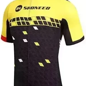 sponeed Men's Bicycling Jersey Bike Cloth Cycling Shirts Tops Breathable Jacket