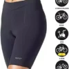 Terry Bella Limited (Standard) – Women’s 8.5 Inch Inseam Padded Cycling Shorts – Silicone Leg Band & Flex Air Chamois