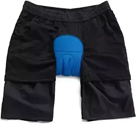 Men’s 3D Padded Mountain Bike Shorts – Cycling Shorts Light-weight Unfastened-fit Bicycle MTB Shorts with Pockets
