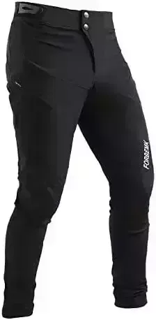 FORBEMK Men's Bike Pants Quick-Dry Lightweight Breathable Water Resistant Fishing Running Mountain Bicycle Outdoor Bike