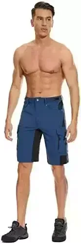 Cycorld Mens-Mountain-Bike-Shorts, Unfastened In good shape with Zippered Pockets, MTB, Cycling,Hiking,Cargo,Outdoor Lightweight Shorts